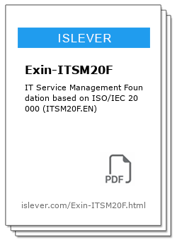 Exin-ITSM20F