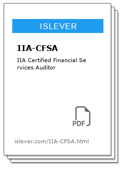 IIA-CFSA