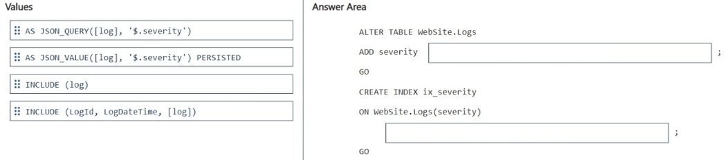 Exhibit: Optimizing JSON Queries with Computed Columns and Covering Indexes