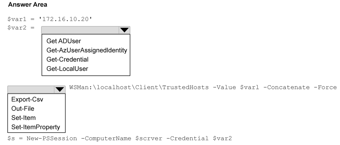 Exhibit: PowerShell Remoting from Workgroup via IP Address