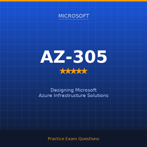 AZ-305 — Designing Microsoft Azure Infrastructure Solutions