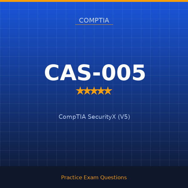 CAS-005 — CompTIA SecurityX (V5)