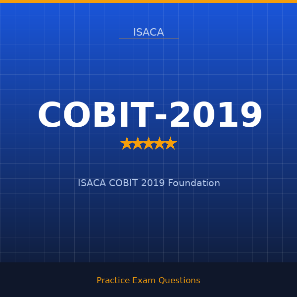 COBIT-2019 — ISACA COBIT 2019 Foundation