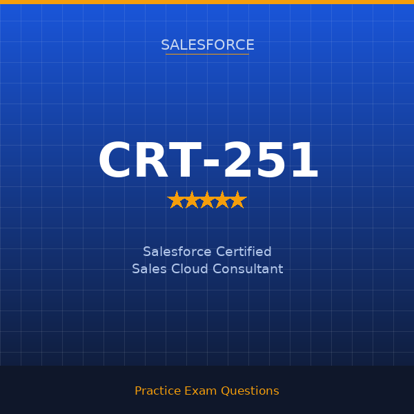 CRT-251 — Salesforce Certified Sales Cloud Consultant