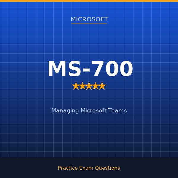 MS-700 — Managing Microsoft Teams