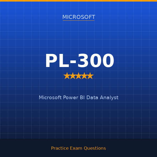 PL-300 — Microsoft Power BI Data Analyst