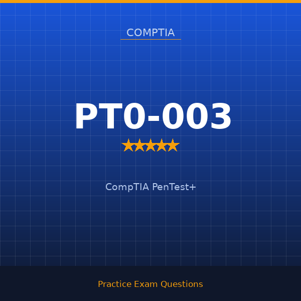 PT0-003 — CompTIA PenTest+